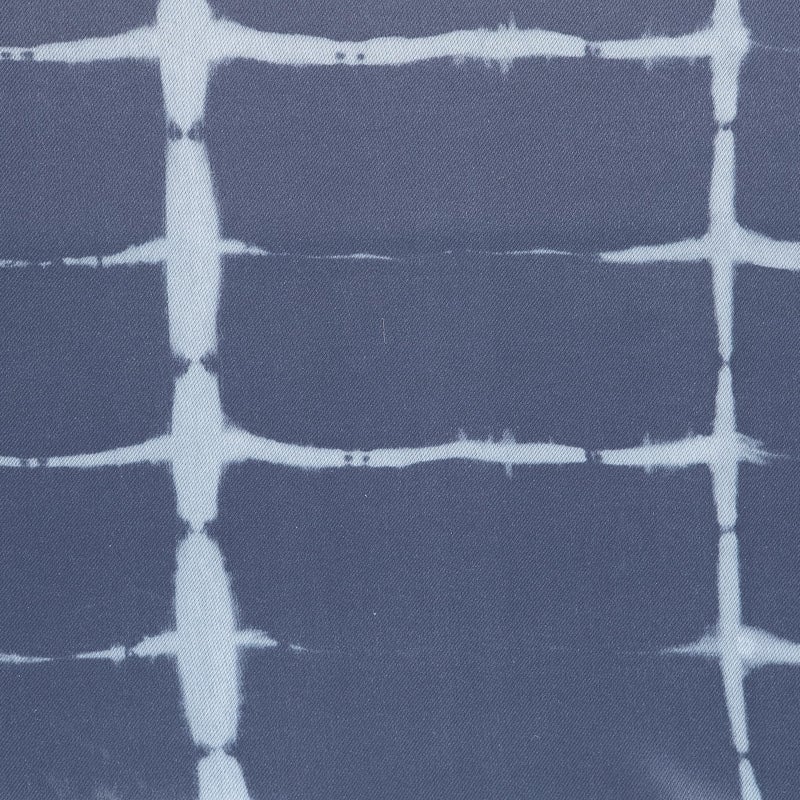 Sun Zero Saki Shibori Print Blackout Grommet Curtain Panel, 40" x 84", Navy Blue - Image 4